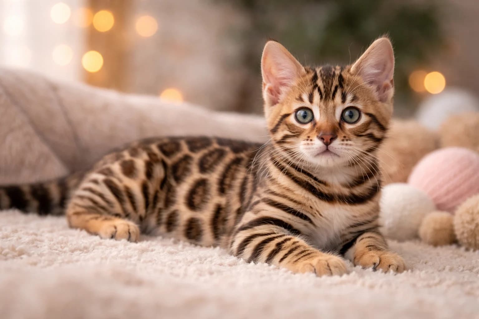 В каком возрасте лучше забирать бенгальского котенка?